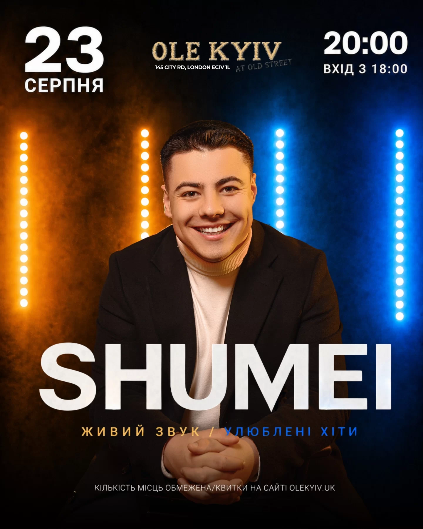 Poster for SHUMEI live event in London